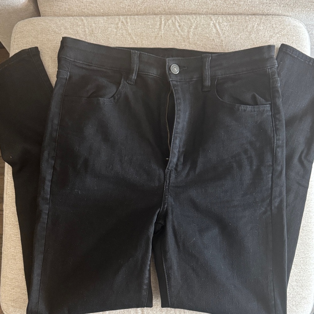 American Eagle Outfitters Black Boot Cut Jeans